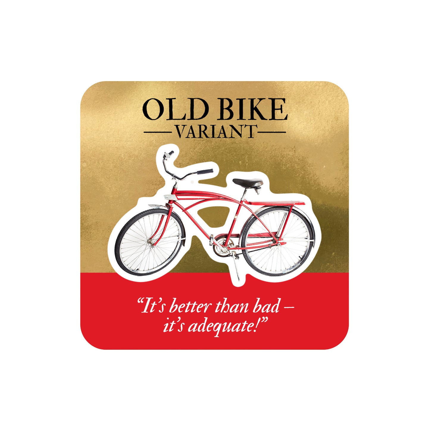 Not a Trampoline // Vinyl Edition // Old Bike Variant